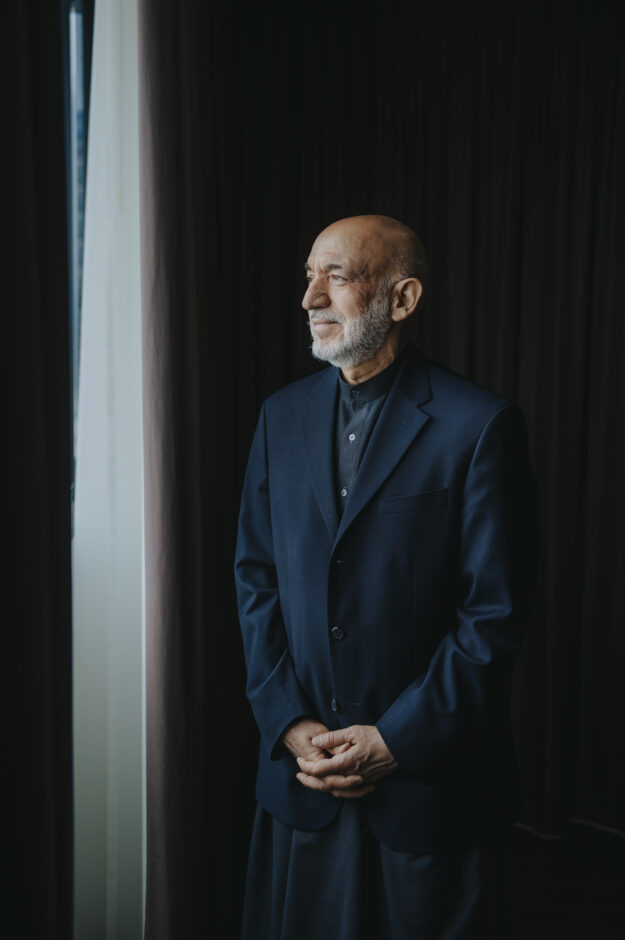 Hamid Karzai, ehemaliger Praesident von Afghanistan, am 12.06.2018 in Bonn.