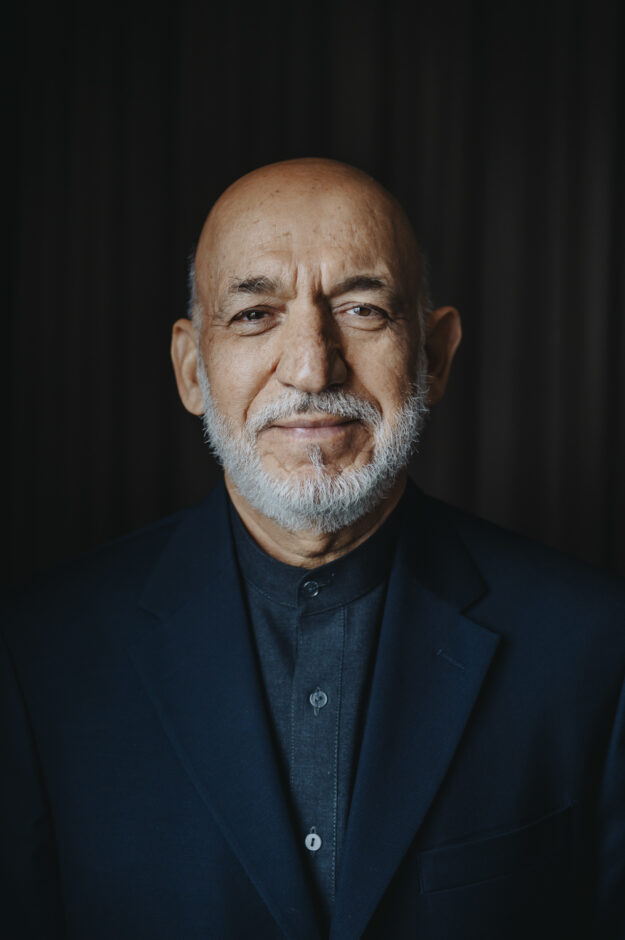 Hamid Karzai, ehemaliger Praesident von Afghanistan, am 12.06.2018 in Bonn.