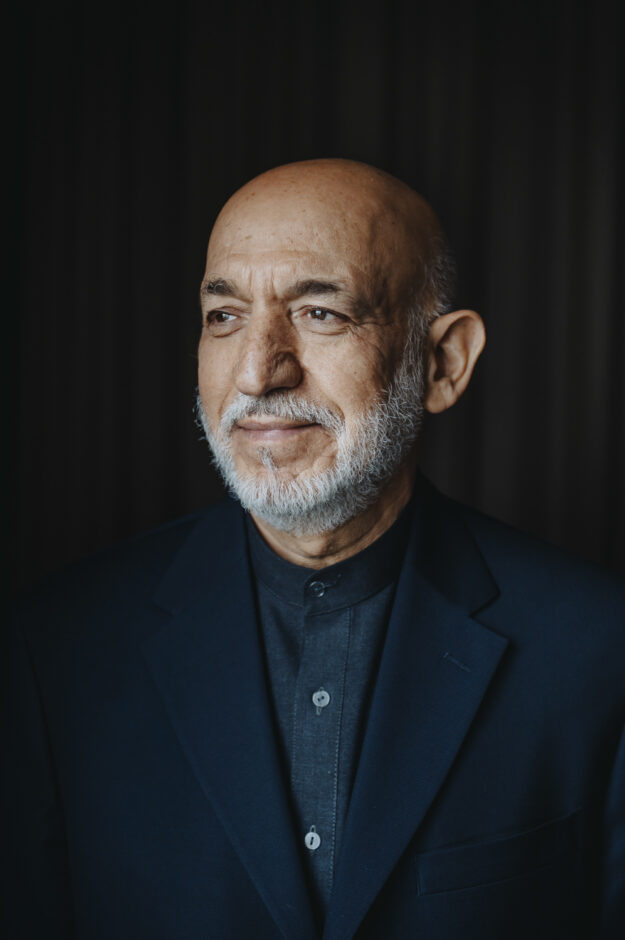 Hamid Karzai, ehemaliger Praesident von Afghanistan, am 12.06.2018 in Bonn.