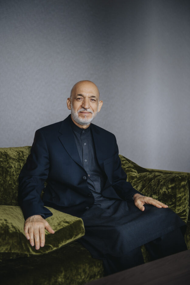 Hamid Karzai, ehemaliger Praesident von Afghanistan, am 12.06.2018 in Bonn.