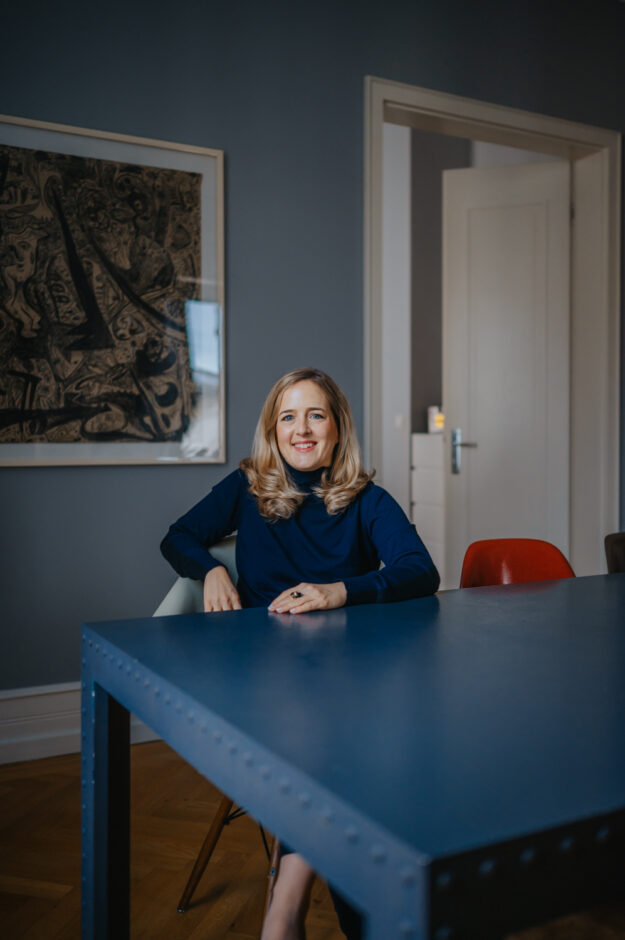 Caroline Poetsch-Hennig am 13.01.2021 in Frankfurt am Main.