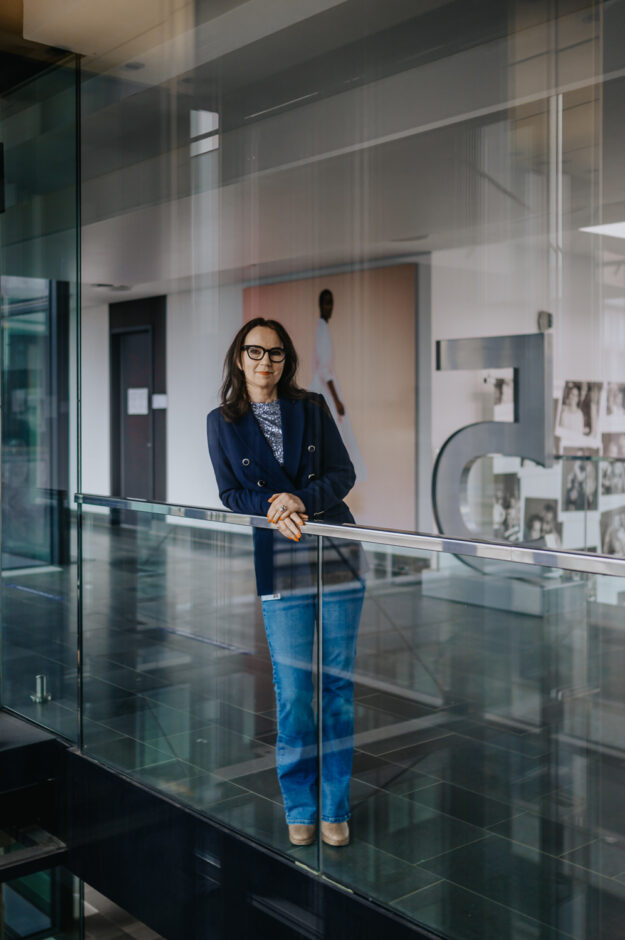 Giny Boer, CEO C&A, am 31.03.2022 im C&A Fashion Center in Duesseldorf. Giny Boer, CEO C&A, am 31.03.2022 im C&A Fashion Center in Duesseldorf.